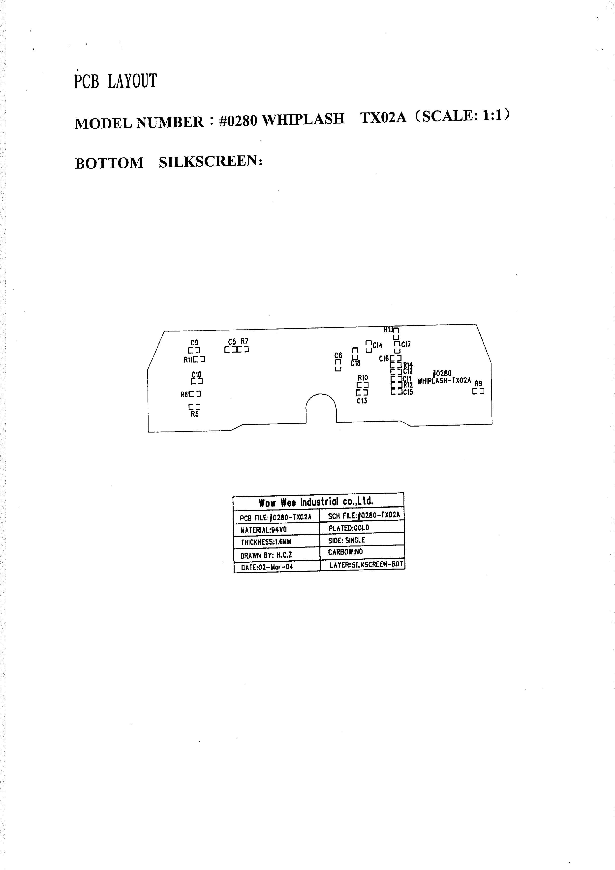 26.96-27.28 MHz WIRELESS R/CTX - FCC ID OKP0280 - WowWee Group Limited (5)