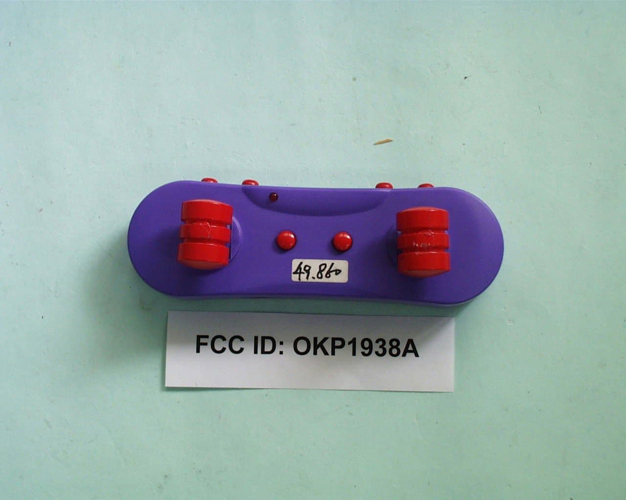 Toy Remote Control - FCC ID OKP1938A - WowWee Group Limited
