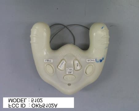 Radio Control Toy - FCC ID OKP5102A - WowWee Group Limited (2)
