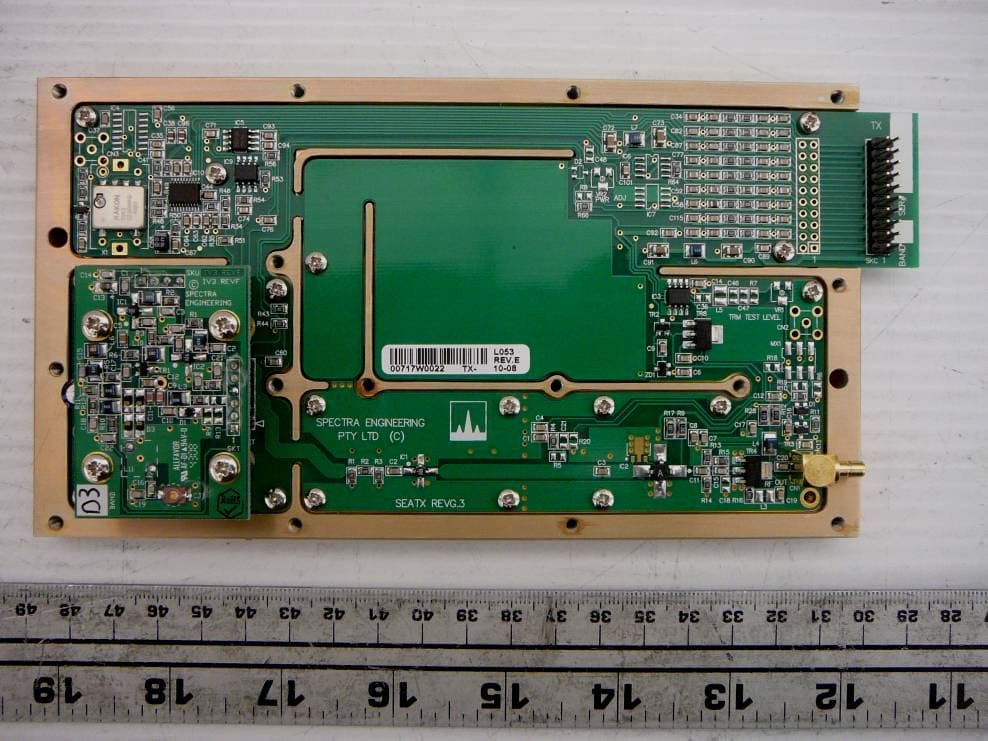 MX800 - Base Station - FCC ID OKRMX800D3V - Spectra Engineering PTY LTD