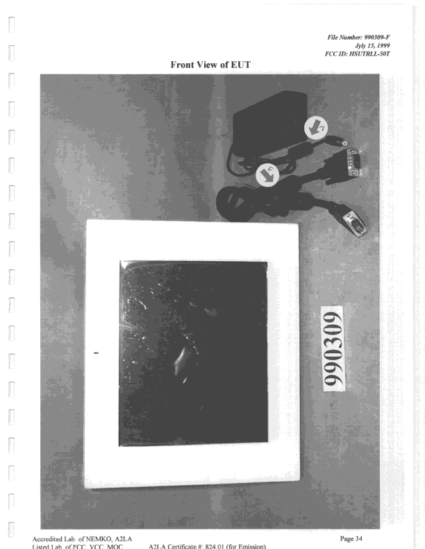 LCD Color Monitor - FCC ID OKTLM104 - GrandView Technology Inc. (2)