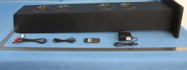 Bluetooth Tower Speaker with PLL FM Radio - FCC ID OKUITB133B - Shenzhen Junlan Electronic Ltd (2)