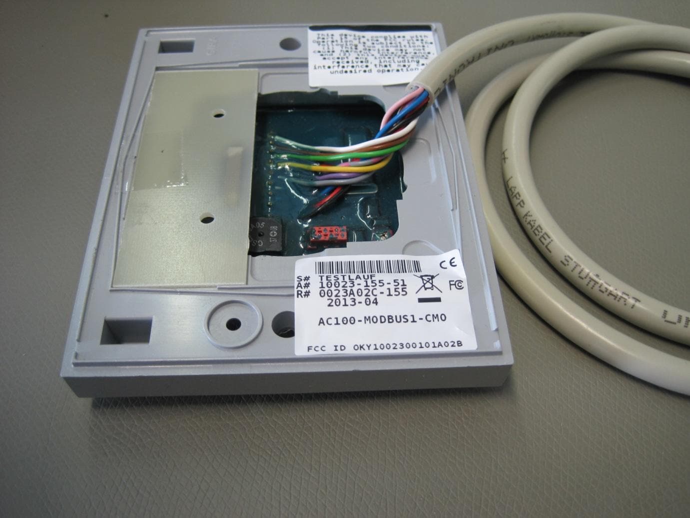 RFID Reader - FCC ID OKY1002300101A02B - Baltech AG (3)