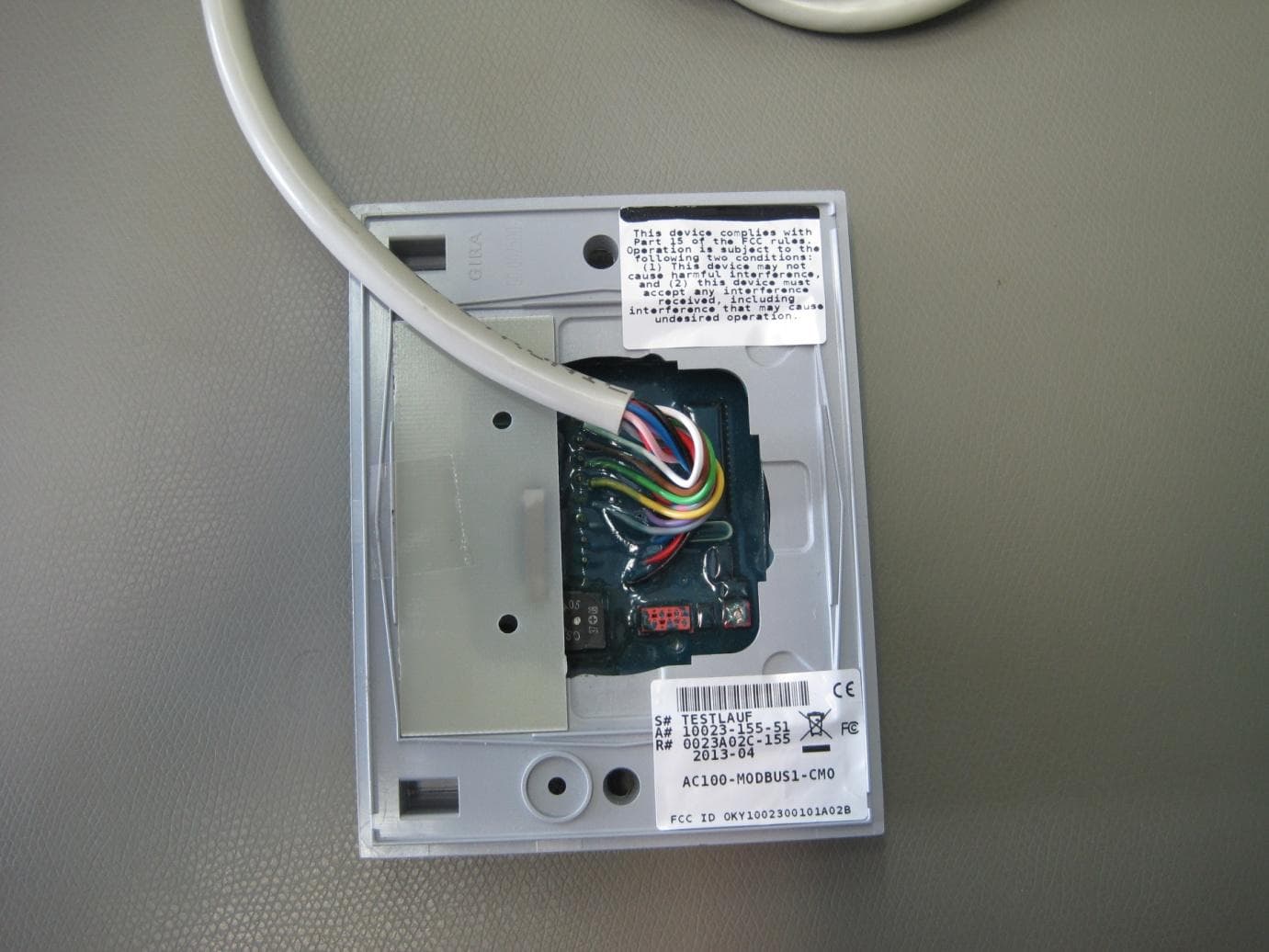 RFID Reader - FCC ID OKY1002300101A02B - Baltech AG (1)