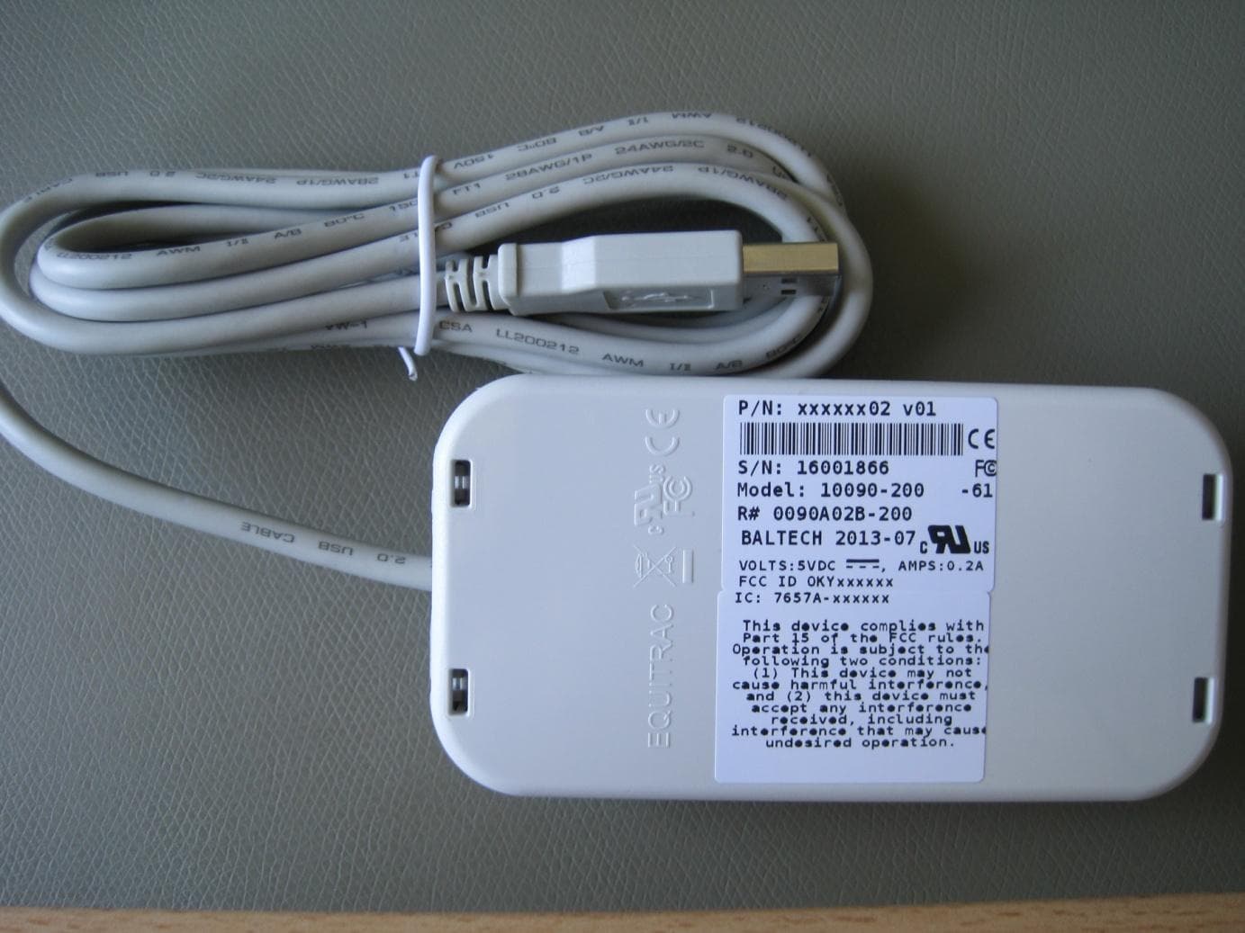 SHARK M/ID-engine-M - FCC ID OKY10090200A02B - Baltech AG (2)