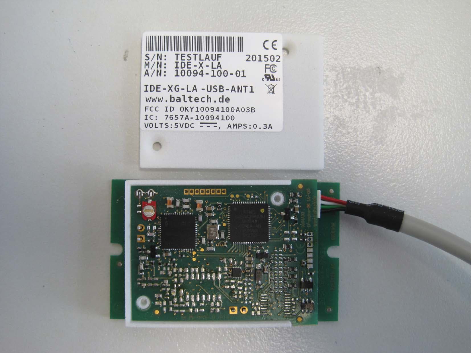 RFID Module - FCC ID OKY10094100A03B - Baltech AG