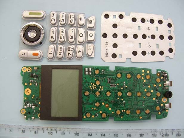 Mobile DECT Handset - FCC ID OL3300400 - ALE International