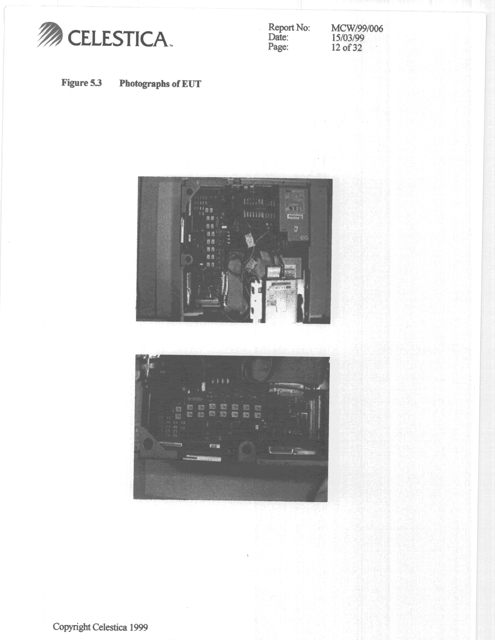MUI Board - FCC ID OL33EH53000UA - ALE International