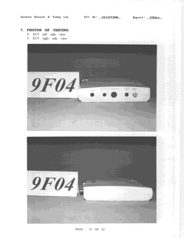 Video Multimedia Controller - FCC ID OLYATV3000 - DigiMedia Technology Co. Ltd. (3)