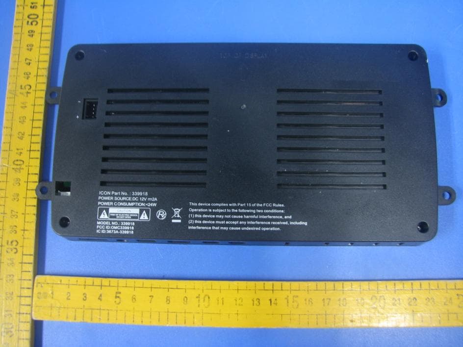 339918 is a control unit for treadmill, which contains Wi-Fi module inside. - FCC ID OMC339918 - iFIT Health and Fitness, Inc.