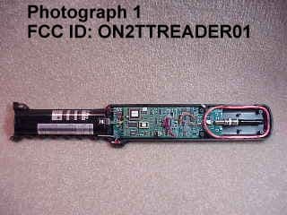 Tag Reader TX - FCC ID ON2TTREADER01 - InfoClip