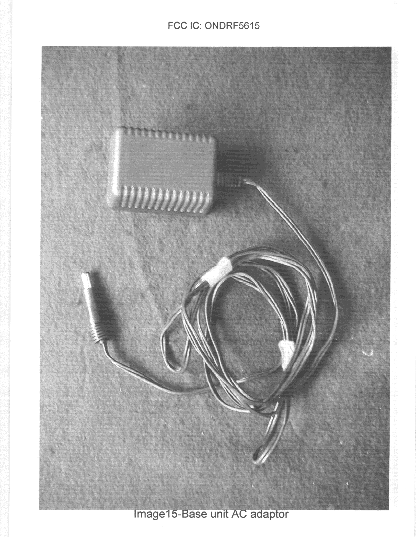 Base Unit - FCC ID ONDRF5615 - Emkay Innovative Products, Taiwan (2)