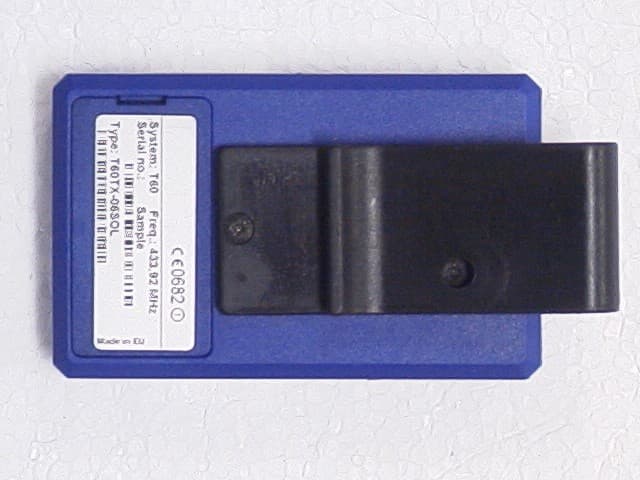 Security Transmitter - FCC ID ONFT60TX-06SOL - Tele-Radio i Lysekil AB