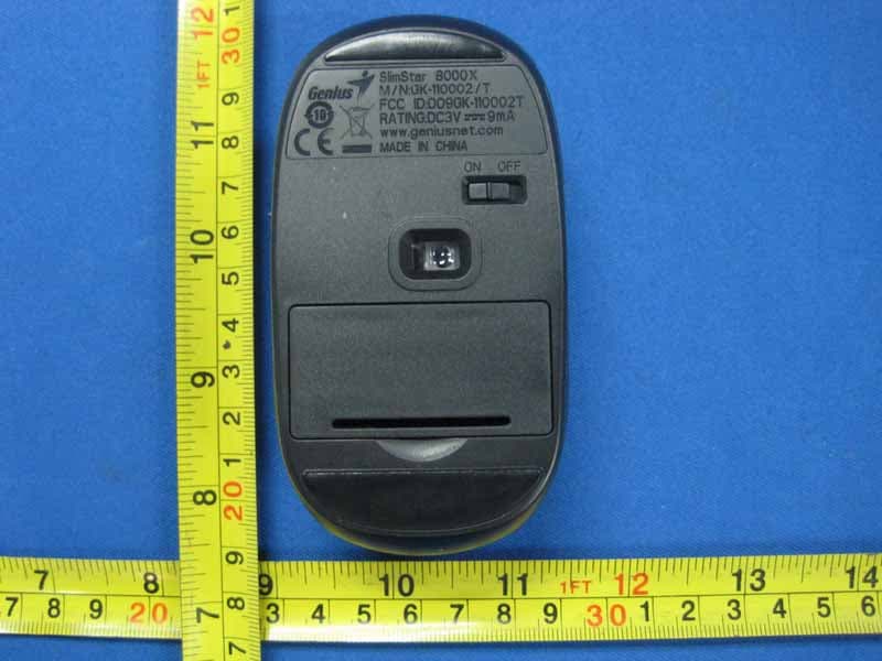SlimStar 8000X - FCC ID OO9GK-110002T - G.Tech Technology Ltd.