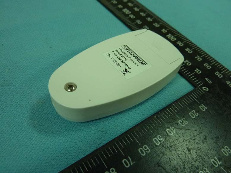 WIRELESS CALL PENDANT - FCC ID OOB2018 - Inter Page Limited Partnership (2)