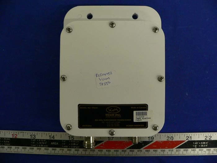 850 MHz Subscriber Transceiver - FCC ID OPPTR850 - Vecima Networks Inc. (2)