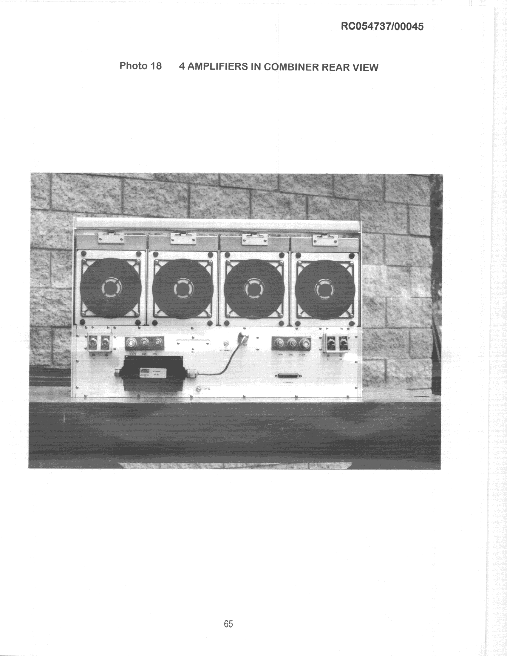 AMP - Amplifier - FCC ID OQ3MS800-200 - Paradigm Wireless Systems Inc (3)