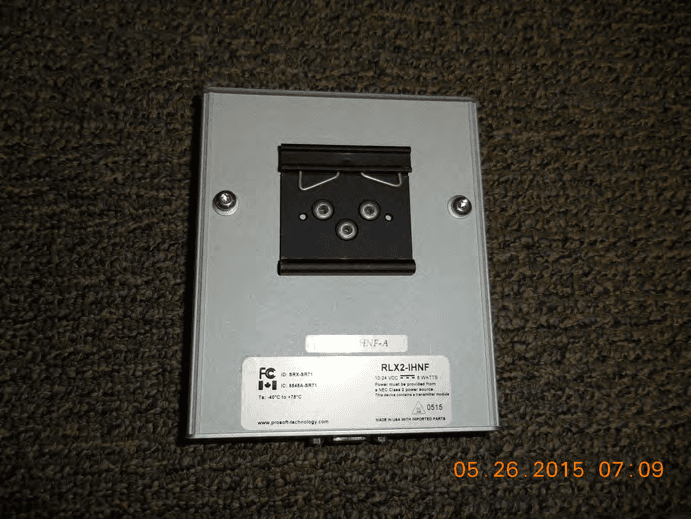 RLX2-IHNF, RLX2-IHN-W, RLX2-IHN-WC - FCC ID OQ7SR71A - ProSoft Technology, Inc (3)