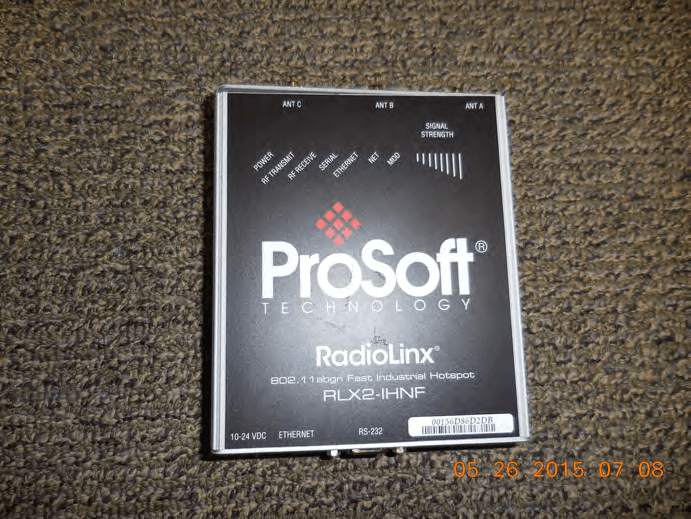 RLX2-IHNF, RLX2-IHN-W, RLX2-IHN-WC - FCC ID OQ7SR71A - ProSoft Technology, Inc