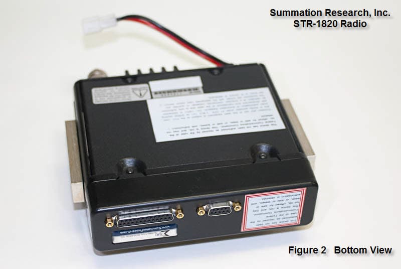 LAND MOBILE RADIO FOR DATA COMMUNICATIONS - FCC ID OQW-STR1820 - Summation Research Inc (5)