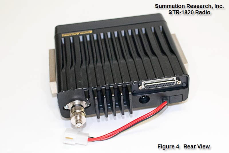 LAND MOBILE RADIO FOR DATA COMMUNICATIONS - FCC ID OQW-STR1820 - Summation Research Inc (2)