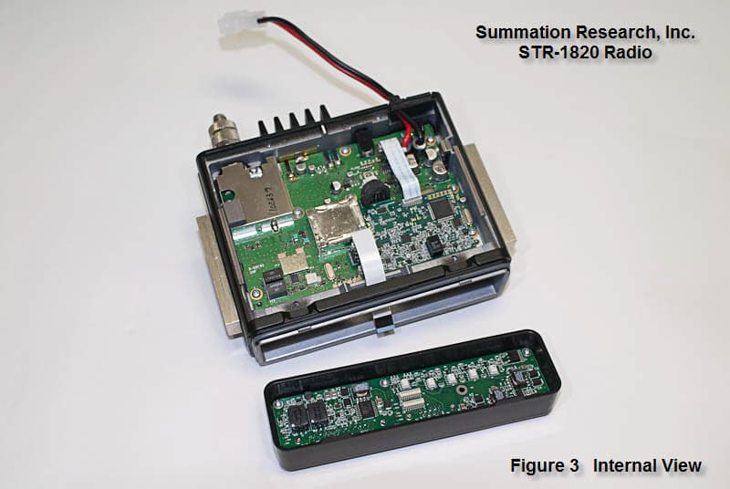 LAND MOBILE RADIO FOR DATA COMMUNICATIONS - FCC ID OQW-STR1820 - Summation Research Inc
