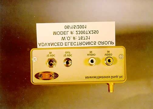 2.4 GHz Video/Audio Transmitter, 2300TX250 - FCC ID ORG2300TX250 - Sound Enhancements, Inc. (3)