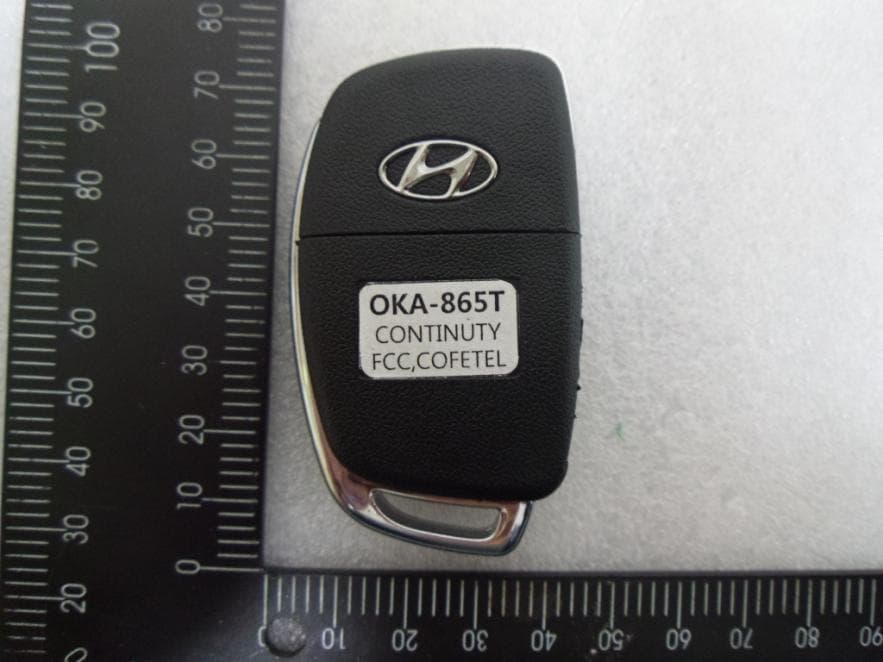 RF Keyless Entry System(Transmitter) - FCC ID OSLOKA-865T - Omron Automotive Electronics Korea Co., Ltd. (2)