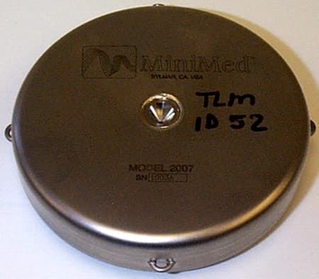 Implantable Insulin Delivery System TX - FCC ID OSU2007 - Medical Research Group