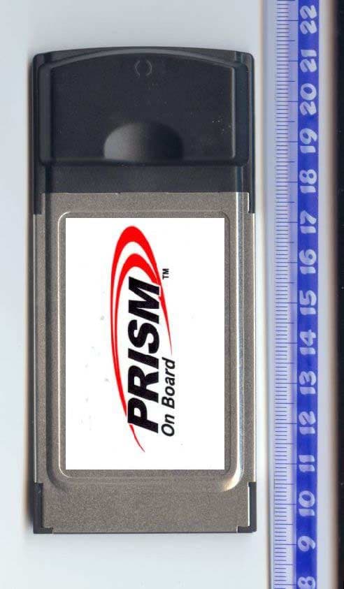 2.4GHz WLAN PCMCIA Card - FCC ID OSZ37105P - Conexant Systems Inc. (2)
