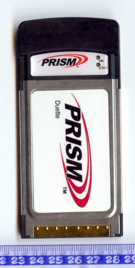 2.4/5 GHz IEEE 802.11g/a WLAN Cardbus card - FCC ID OSZ39001C - Conexant Systems Inc. (2)