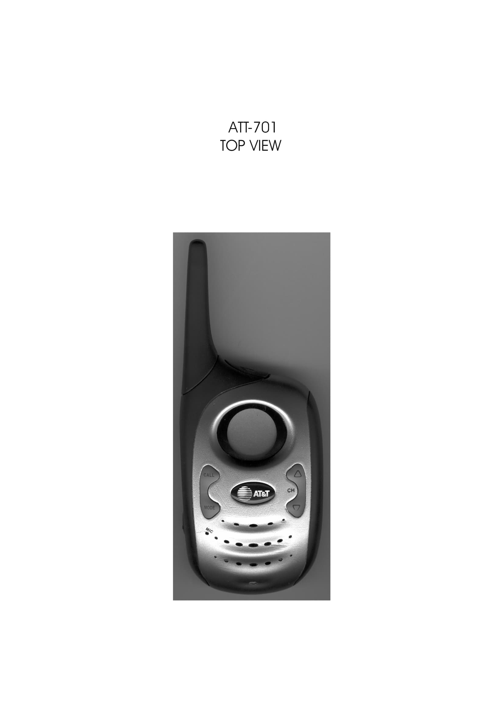 Family Radio Transceiver - FCC ID OTVATT701 - SB Telcom Co Ltd
