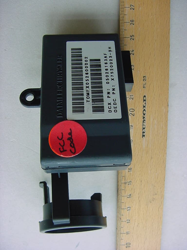 Wireless Control Module - FCC ID OUC60000363 - NIDEC MOBILITY CORPORATION (3)