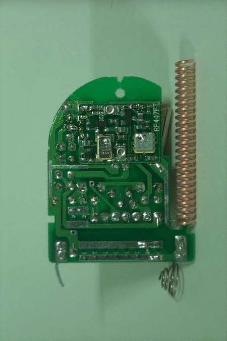 Car Security Remote Control - FCC ID OUGRS905R - Promise Engineering Inc