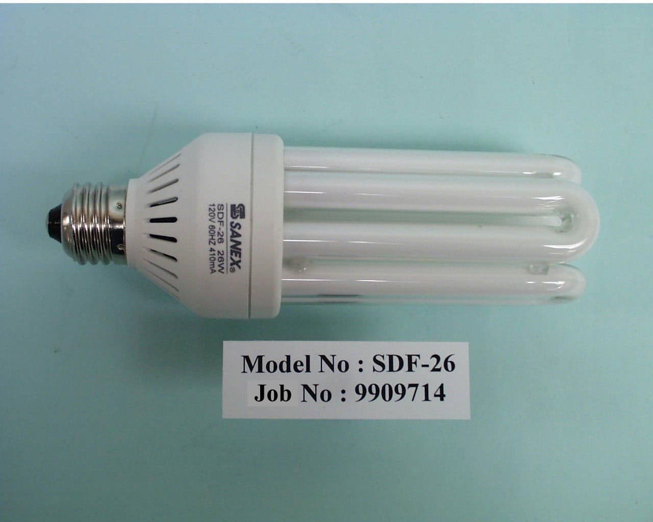 Energy Saving lamp - FCC ID OUMSDF120 - Suzhou Sanex Electronics Co. Ltd.