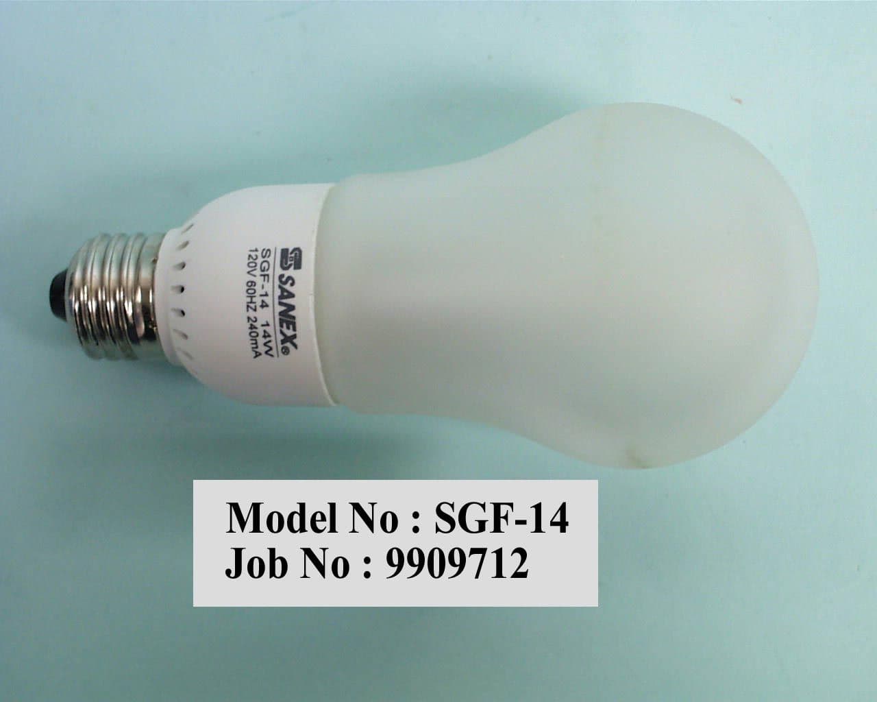 8CC - Part 18 Consumer Device - FCC ID OUMSGF120 - Suzhou Sanex Electronics Co. Ltd.