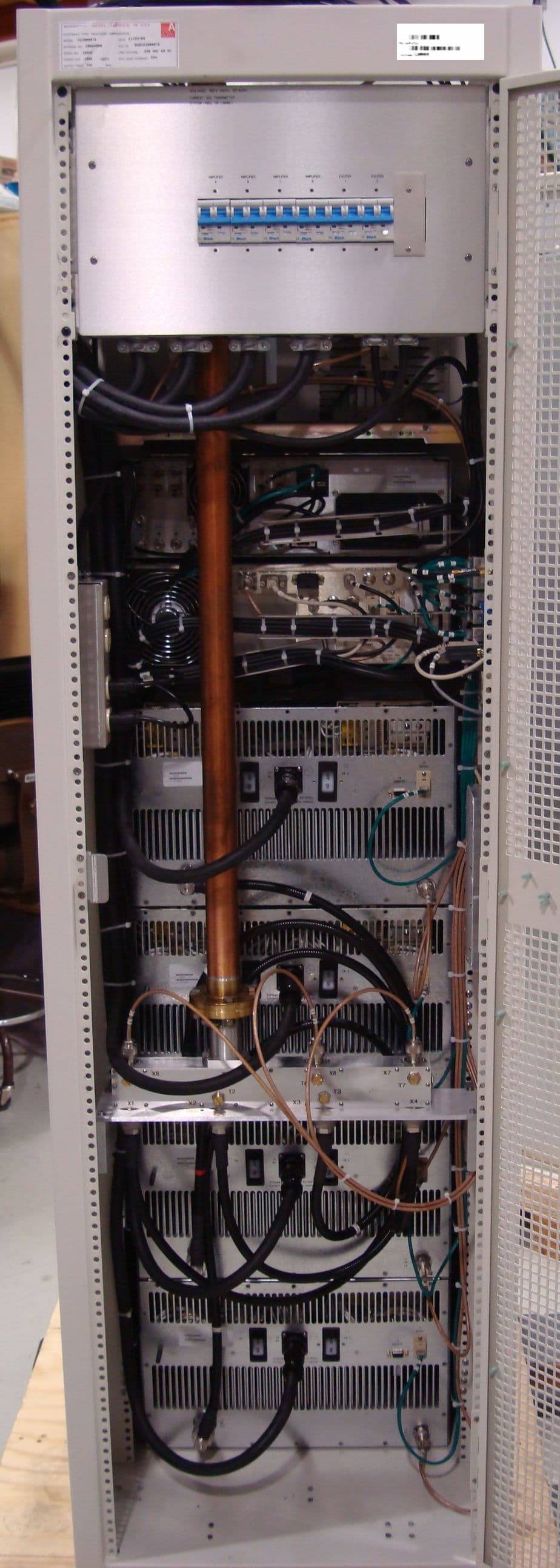 1800-Watt UHF Digital Transmitter - FCC ID OUSCU1800BTD - UBS-Axcera