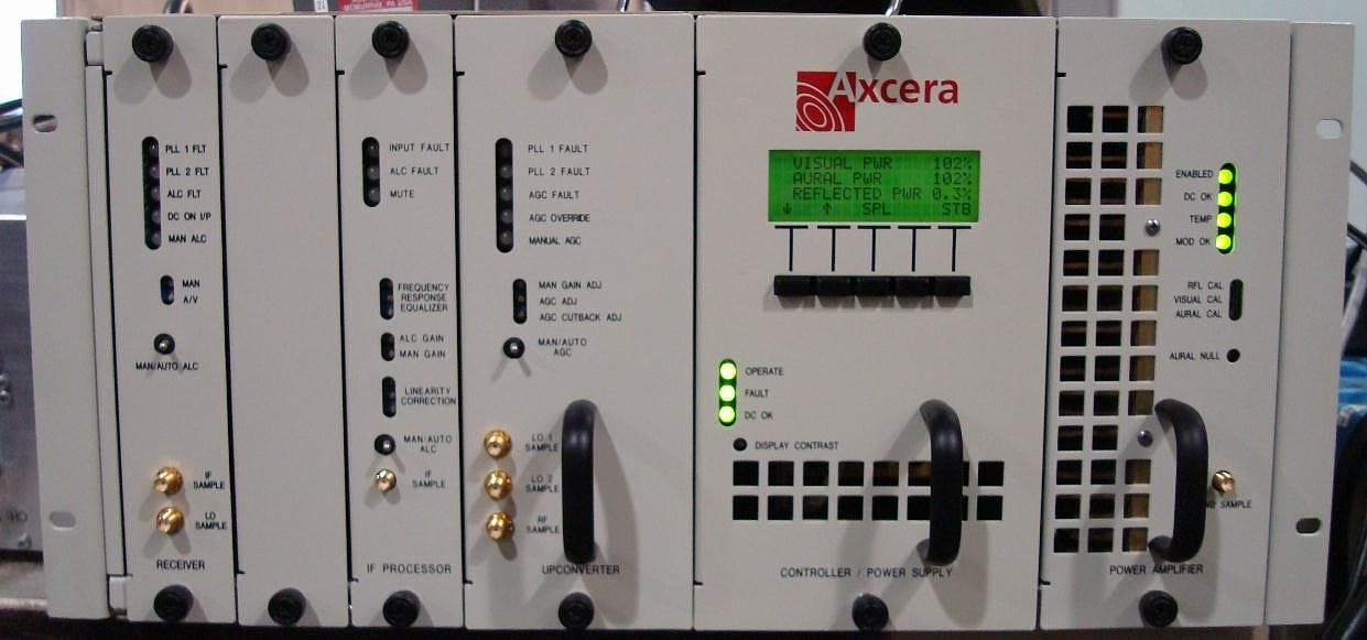 100-Watt VHF High Band Translator - FCC ID OUSLHV100AL - UBS-Axcera