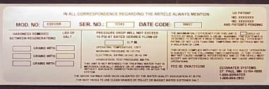 Water Conditioner - FCC ID OVA7213206 - EcoWater Systems, Inc (2)