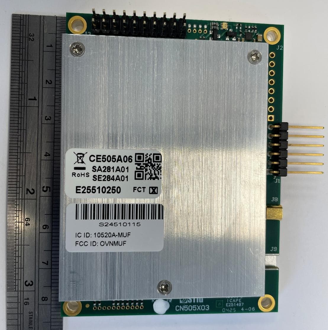 RFID radio module - FCC ID OVNMUF - STid