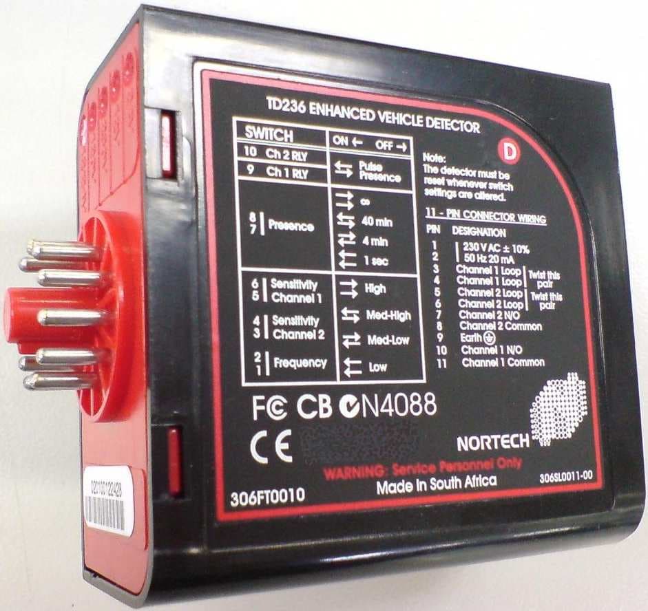 Vehicle Detector - FCC ID OW9PD230TD236 - Nortech International (PTY) LTD (2)