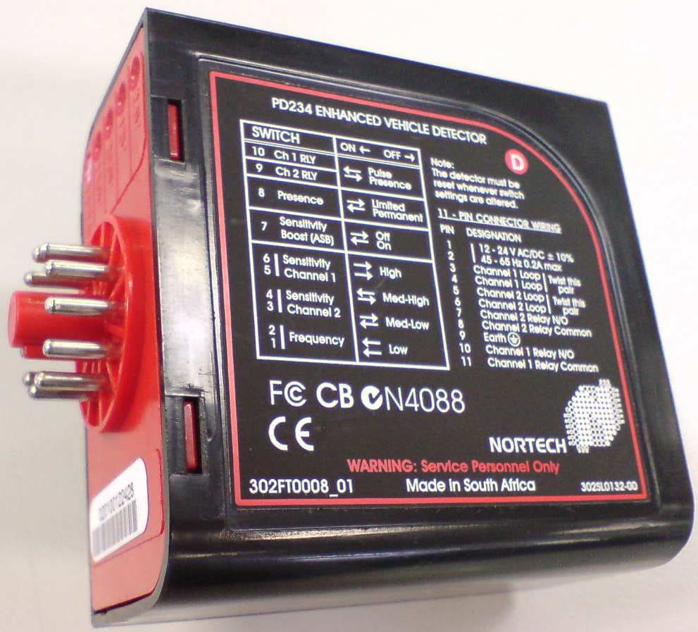 Vehicle Detector - FCC ID OW9PD230TD236 - Nortech International (PTY) LTD