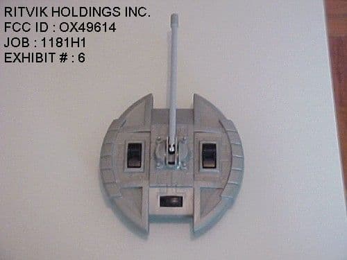 27MHz R/C Toy Dual Frequency Transmitter - FCC ID OX49614 - Ritvik Holdings Inc.