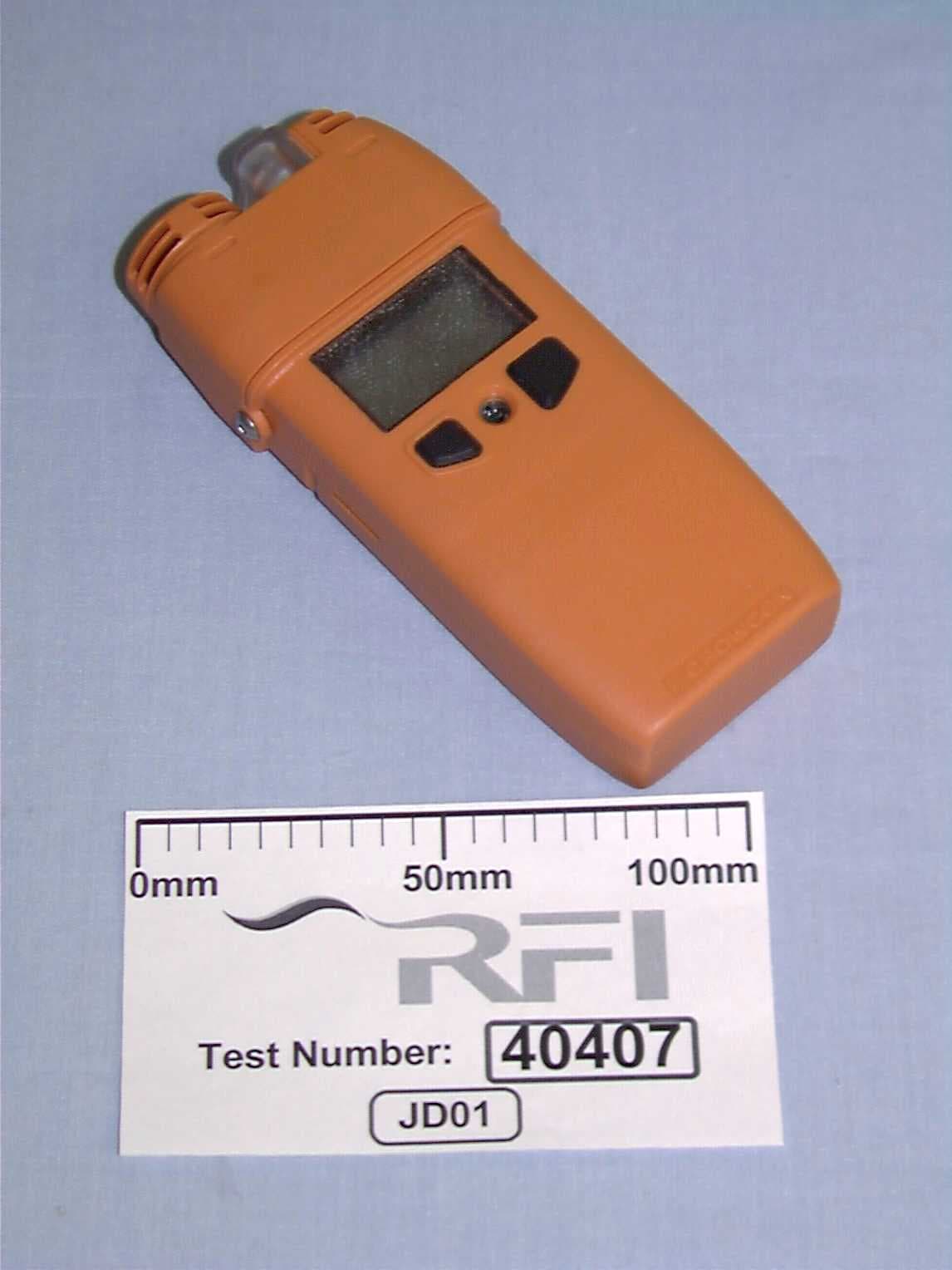 Gasman 11 Portable Gas Detector - FCC ID OXOGASMANII - Crowcon Detection Instruments Ltd