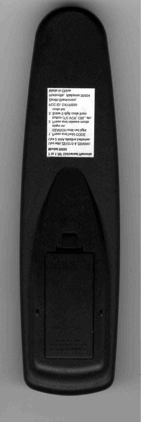 Home Entertainment Remote Control - FCC ID OXYR550 - Silverlit Toys Manufactory Ltd.