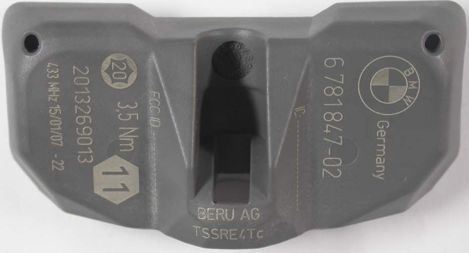 Tire Safety System / Wheel Electronic Transmitter - FCC ID OYGTSSRE4TC - Huf Baolong Electronics Bretten GmbH