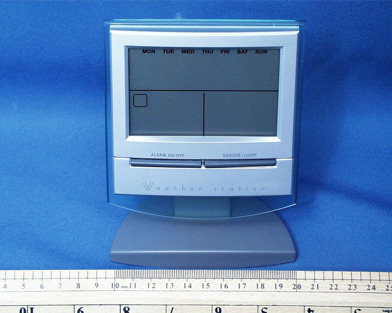 Wireless LCD Thermometer Receiver - FCC ID OYN366RX - Nicetex Electronics Ltd.
