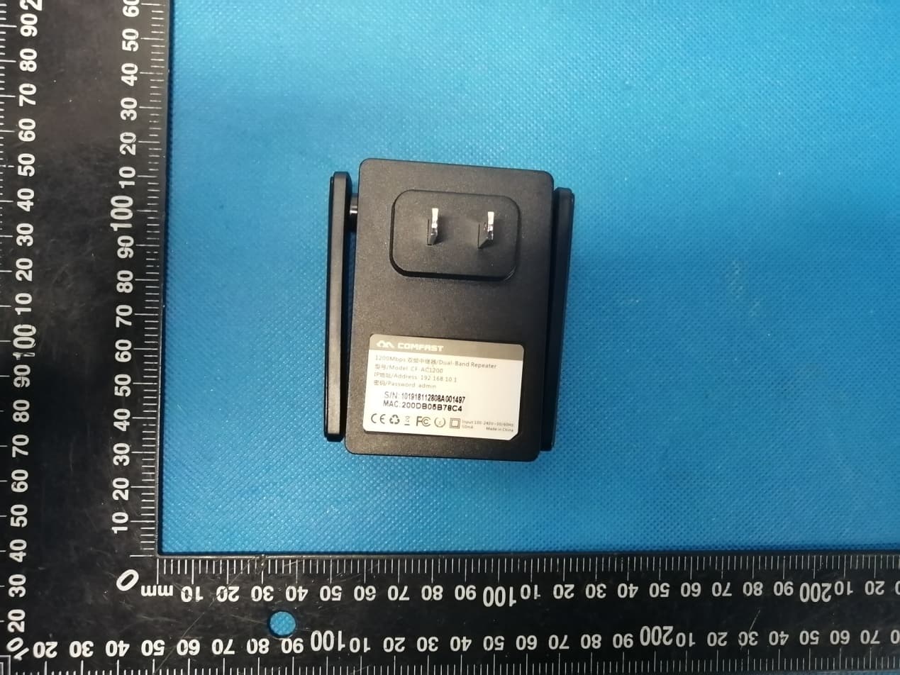 Repeater - FCC ID OYR-CFAC1200 - Shenzhen Four Seas Global Link Network Technology Co., Ltd