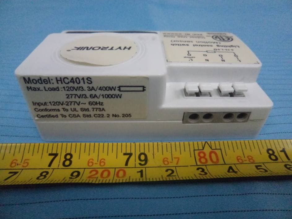 Lighting Control Switch (Motion sensor) - FCC ID OZ3HC401S - Hytronik Electronics Co., Ltd (3)