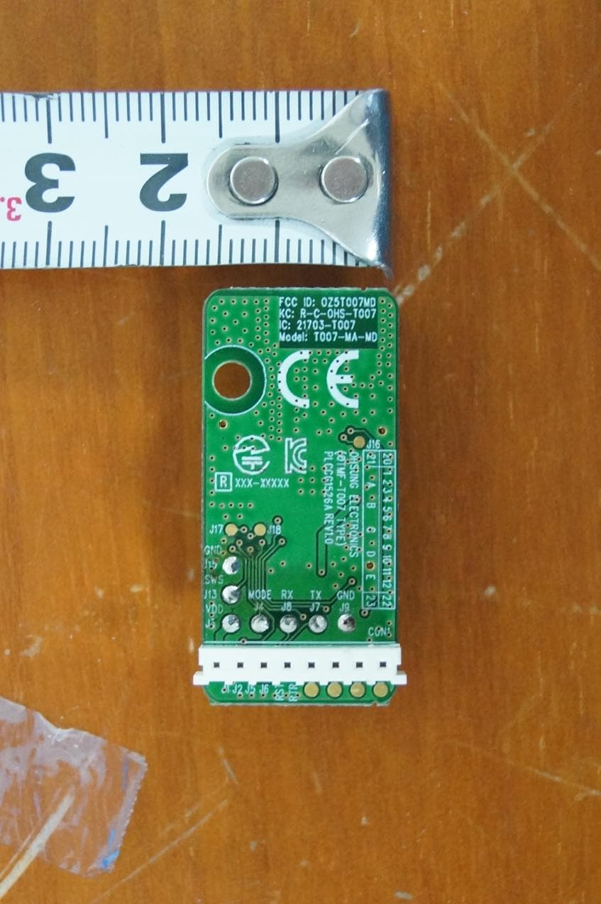 RF MODULE - FCC ID OZ5T007MD - Ohsung Electronics Co., Ltd. (2)